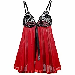 Plus Size Lingerie red