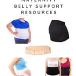 plus size belly band and plus size maternity support belts
