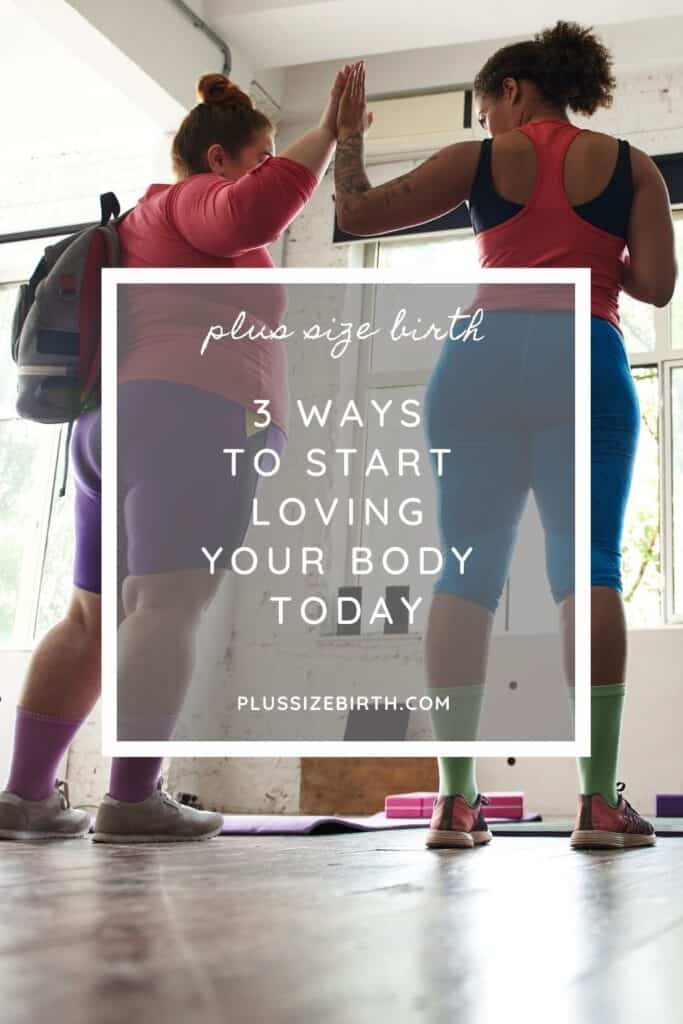 plus size women doing yoga 