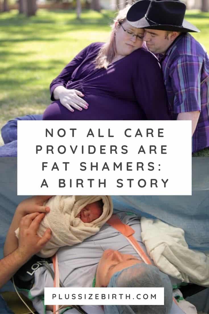 plus size pregnant woman and plus size pregnant woman having a c-section