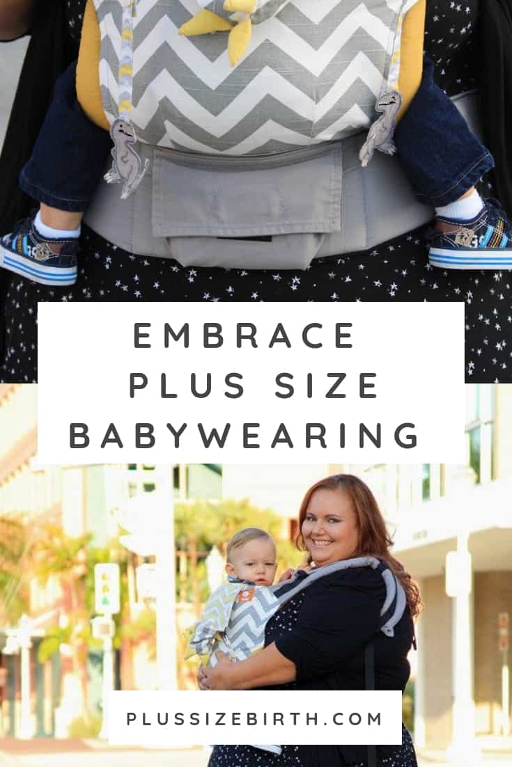 Embrace Plus Size Babywearing A Plus Size Mother's Story