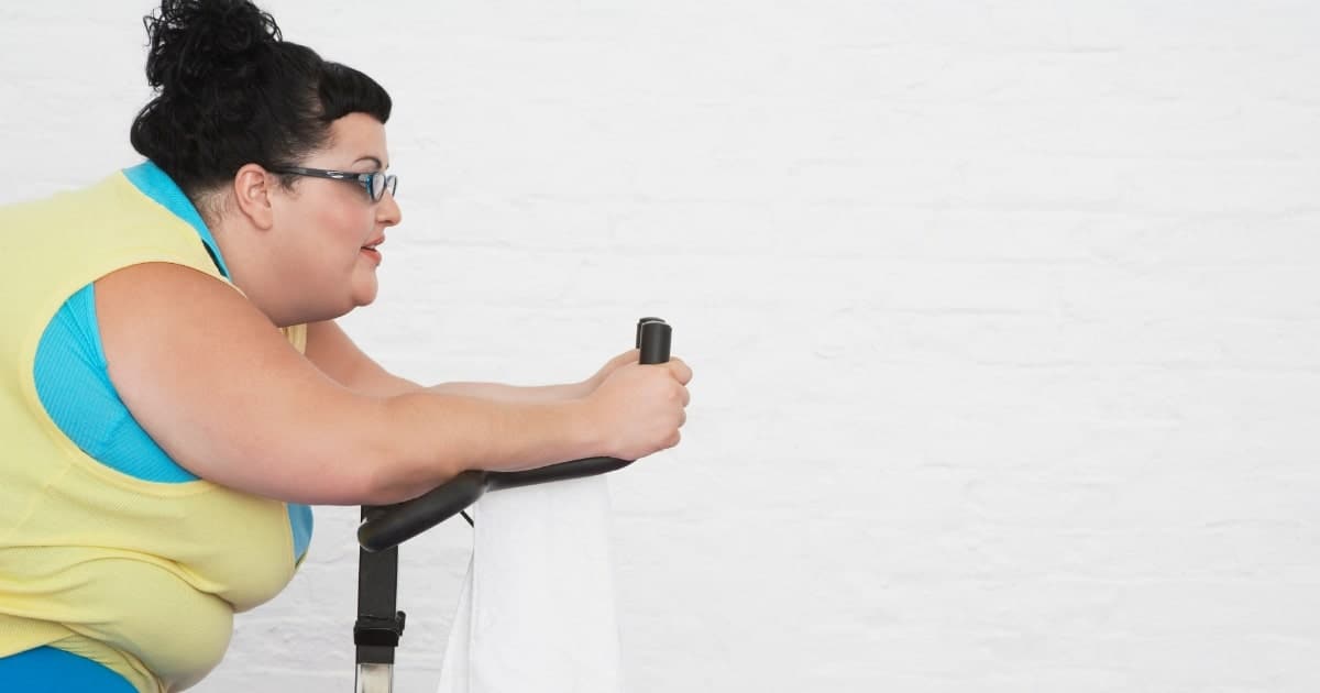 exercise bike plus size