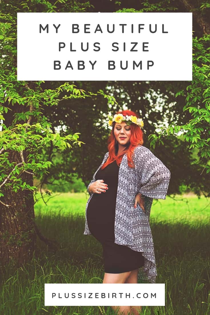 My Beautiful Plus Size Baby Bump Plus Size Birth