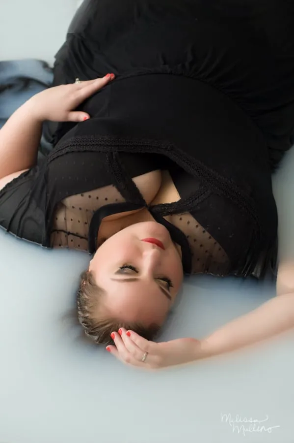 My Plus Size Boudoir Milk Bath Photo Shoot