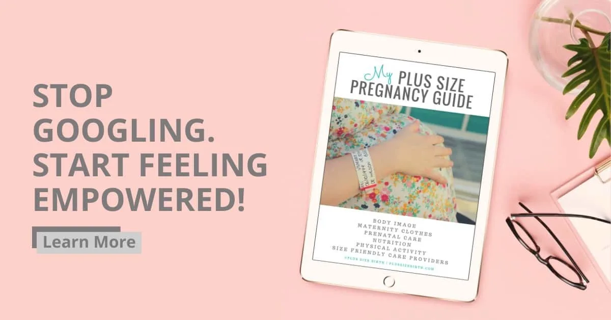 Plus Size Pregnancy Book