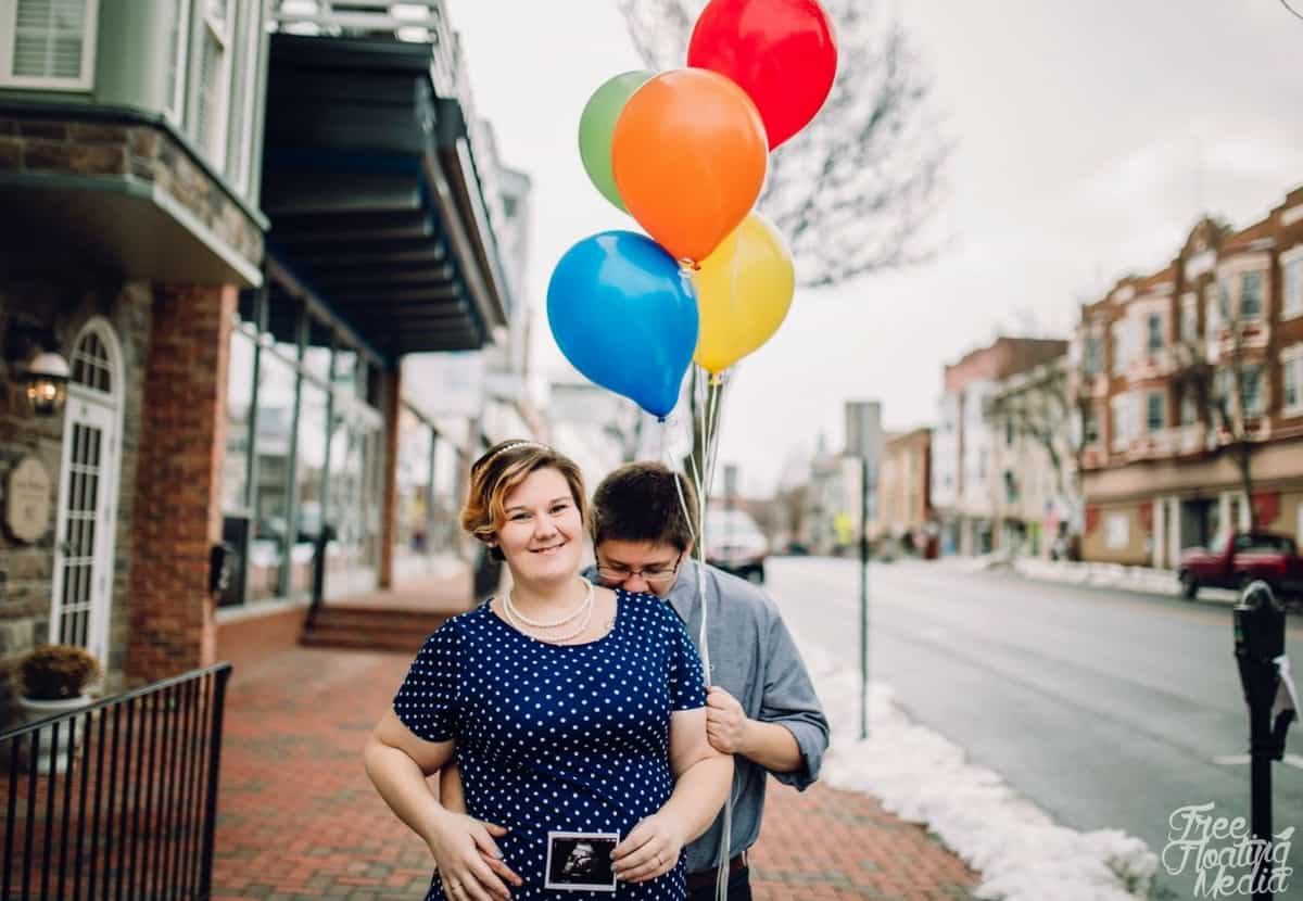 Heartwarming Rainbow Baby Maternity Photos Lorraine s Story