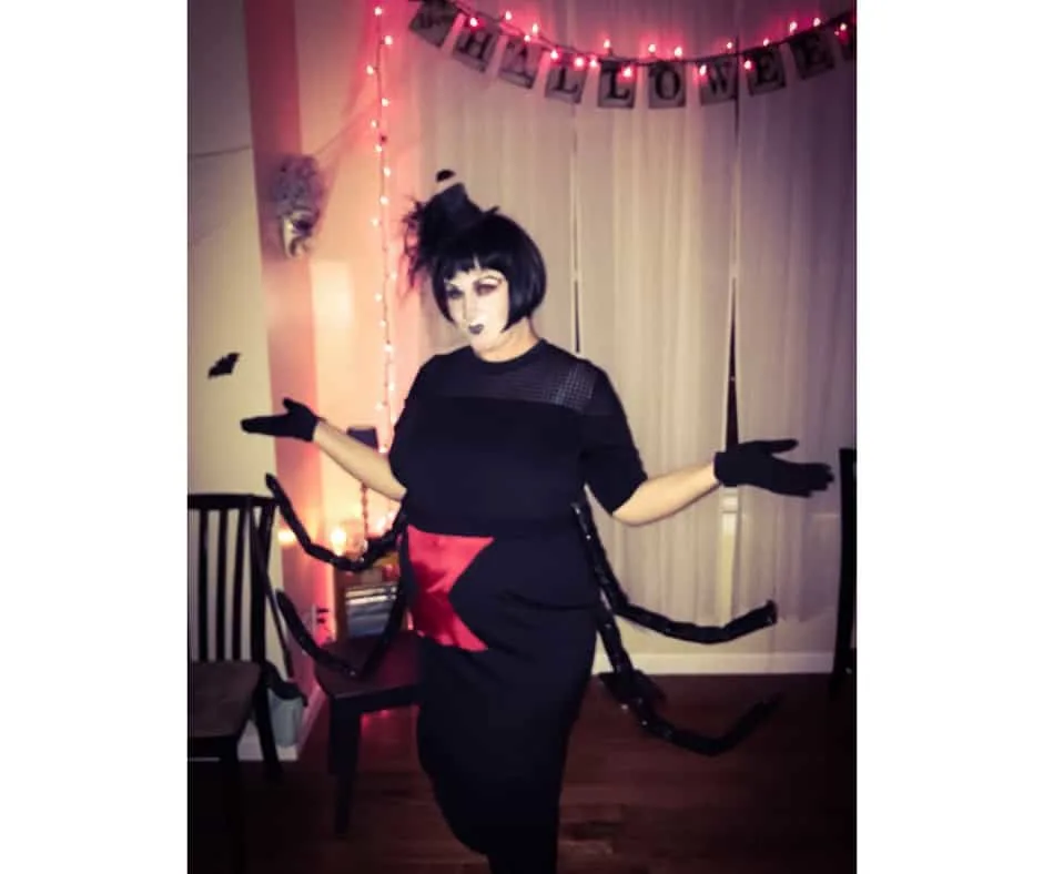 Plus Size Halloween Costume black widow