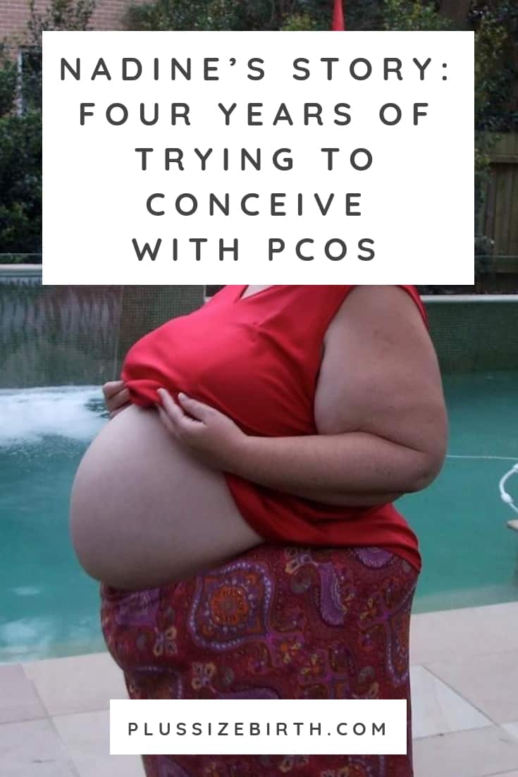 Nadine s story four years of trying to conceive with pcos