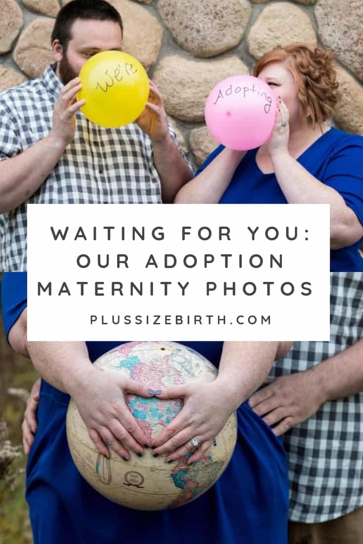 Waiting For You Our Adoption Maternity Photos Plus Size Birth