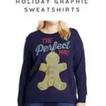 Plus Size Holiday Graphic Sweatshirts