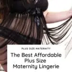 plus size maternity lingerie