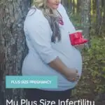 plus size pregnant woman