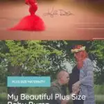 plus size pregnant woman