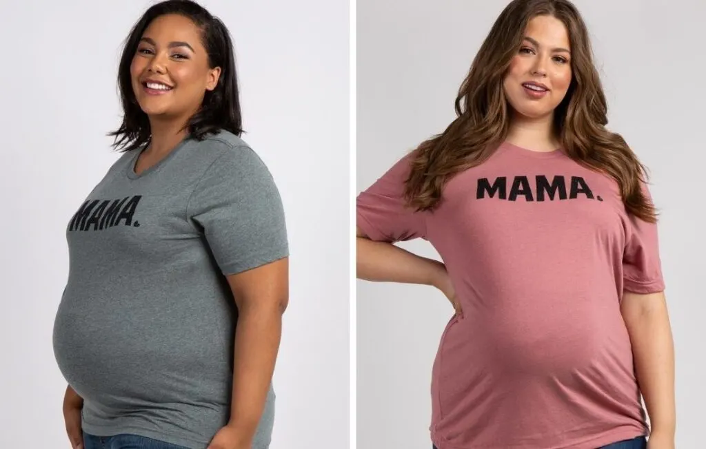 Bloom Maternity: Sassy and Hormonal Funny Pregnancy Tees. Plus Sizes  Available