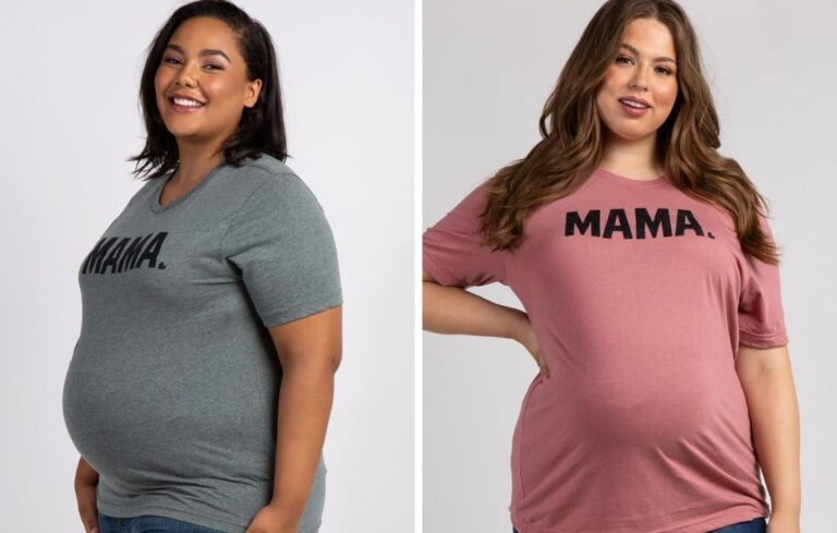 Cute Plus Size Maternity Graphic Tee Options You've Been Waiting For!