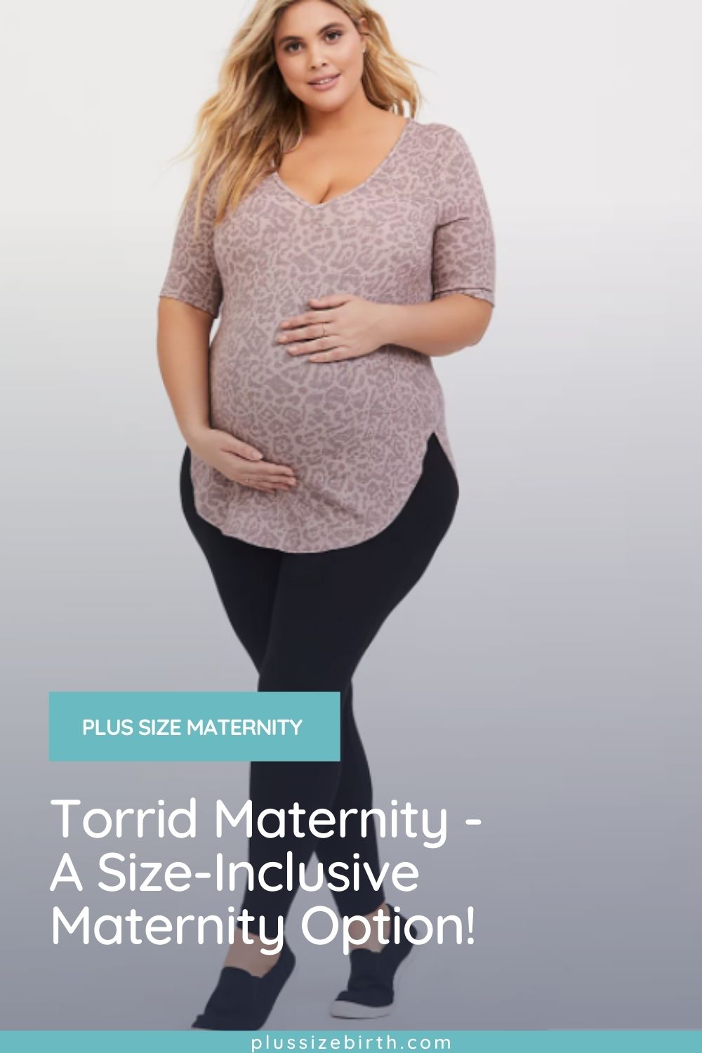 Maternity clothes for plus size women