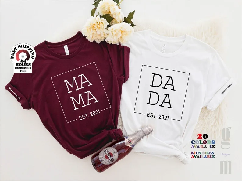 MAMA DADA Plus Size Shirts
