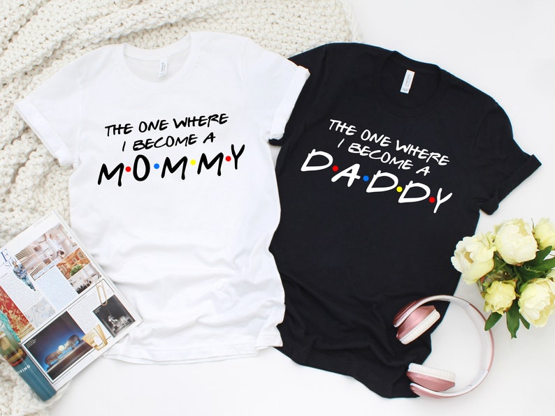 The One Where I Become a Mommy Plus Size Shirt