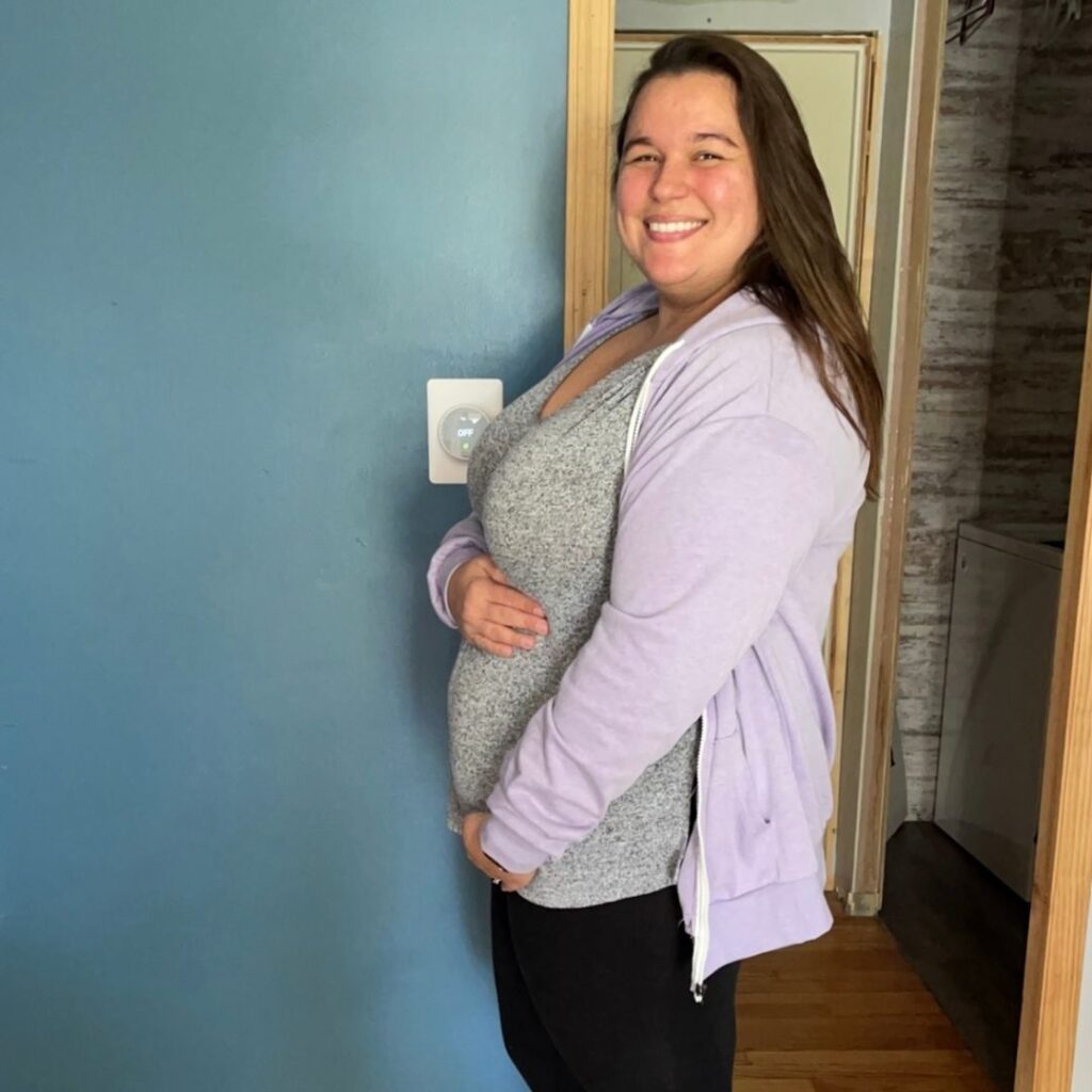 16 weeks pregnancy plus size