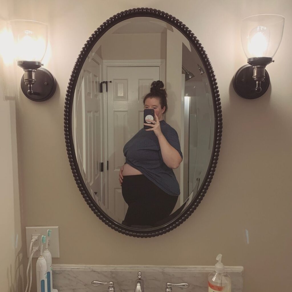 17 weeks plus size pregnancy