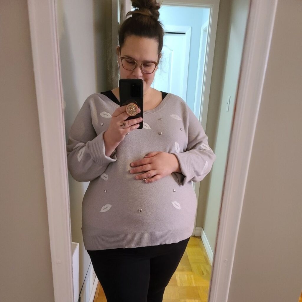 17 weeks pregnancy plus size