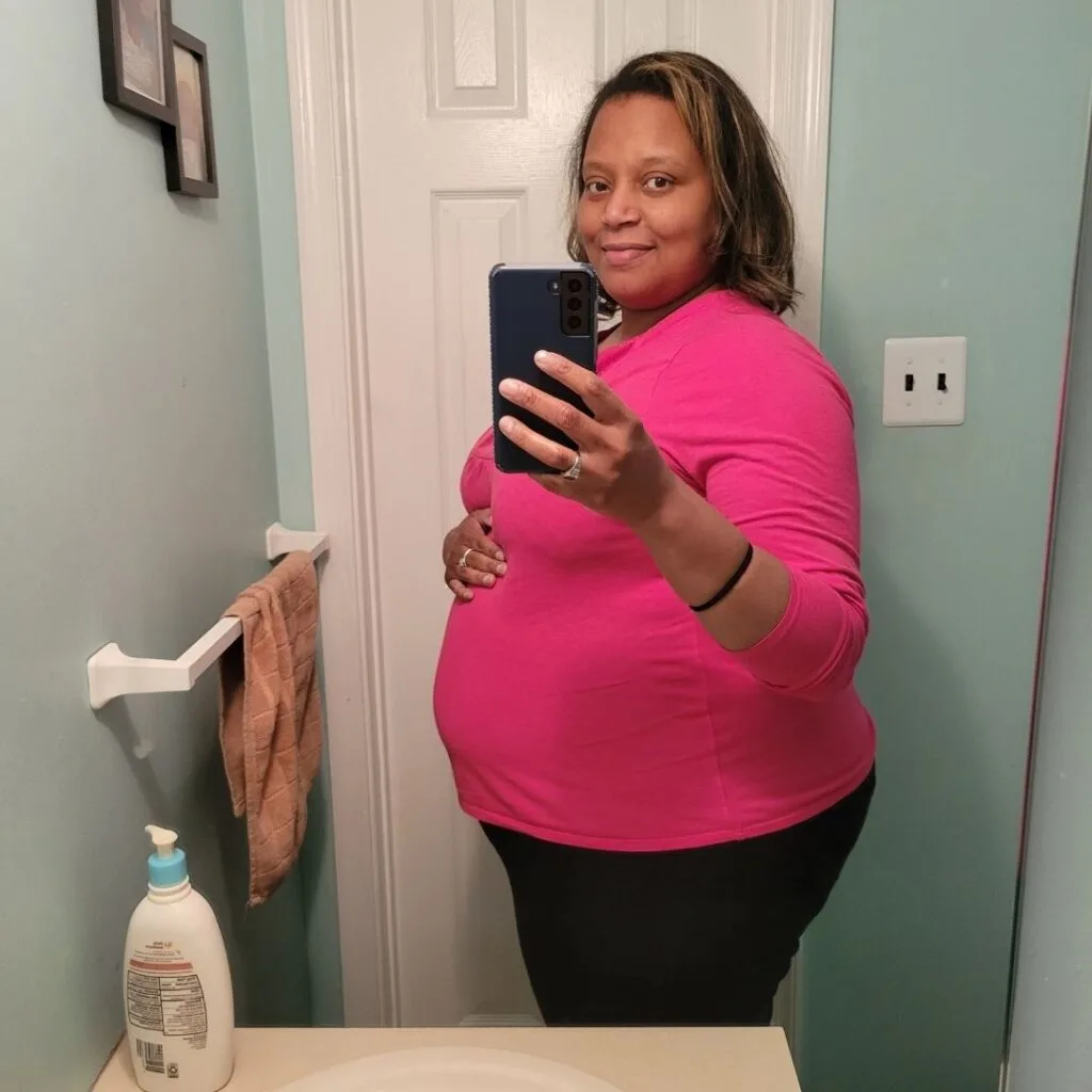 21 weeks pregnancy plus size