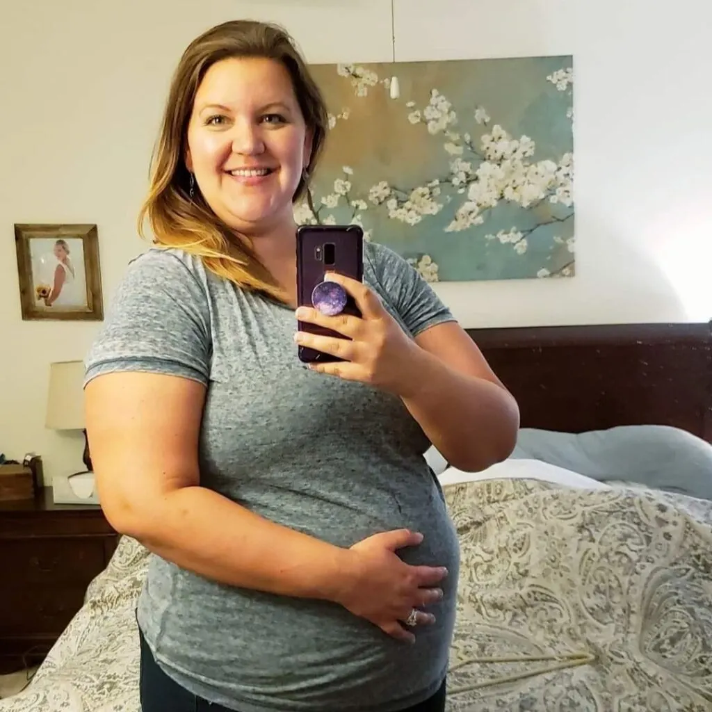 23 weeks plus size pregnancy