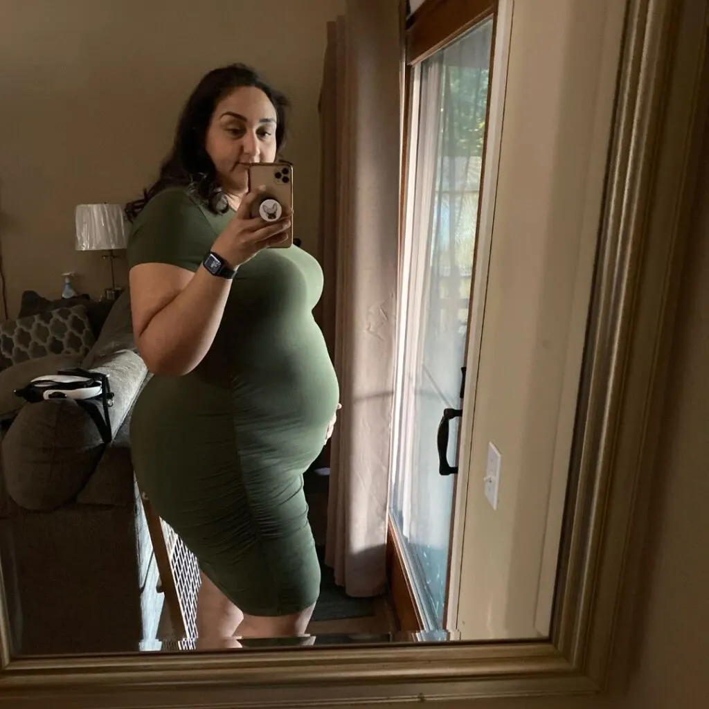 25 weeks pregnancy plus size
