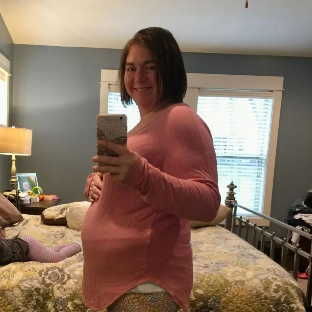 plus size pregnancy at 15 weeks