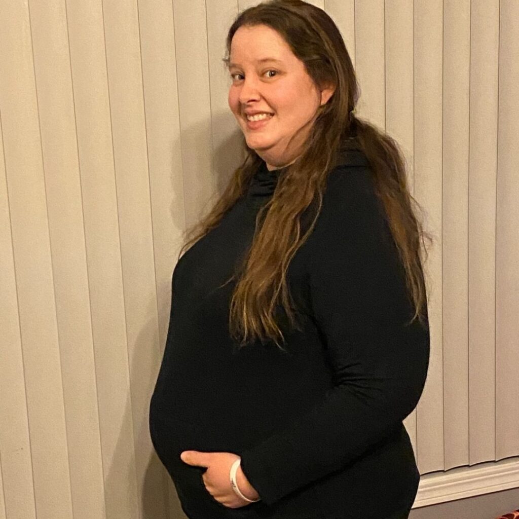 plus size pregnancy at 21 weeks