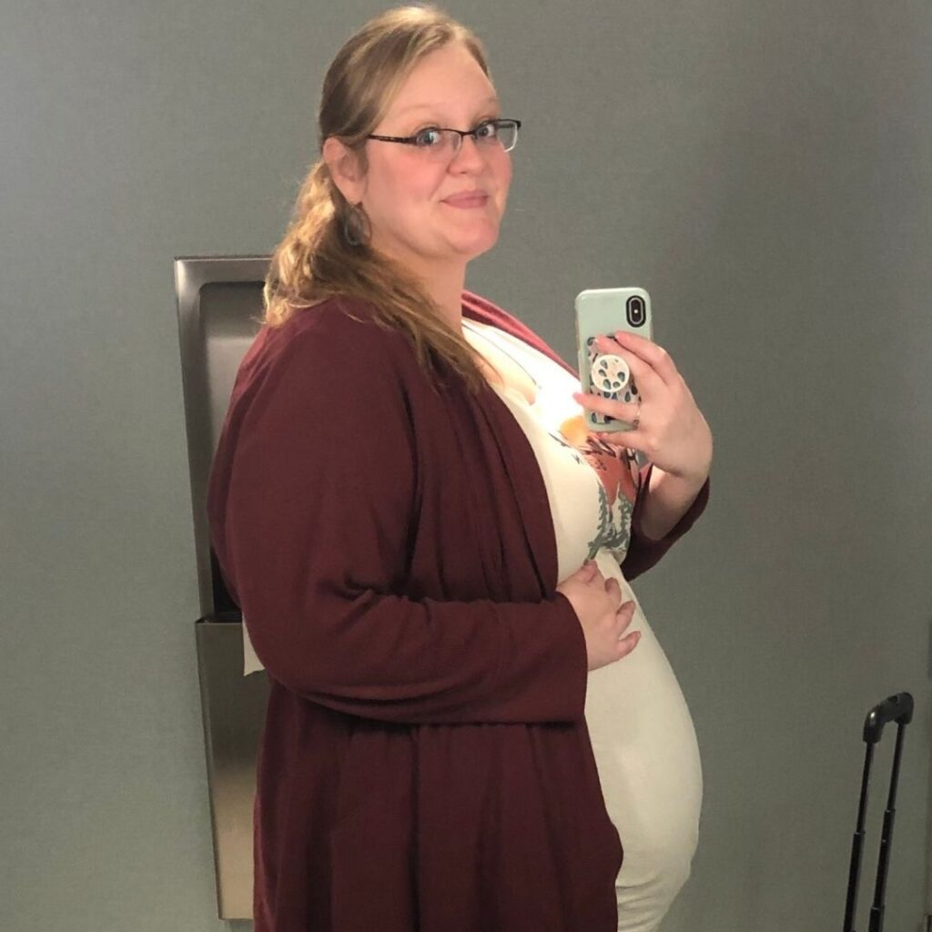 plus size pregnancy at 24 weeks