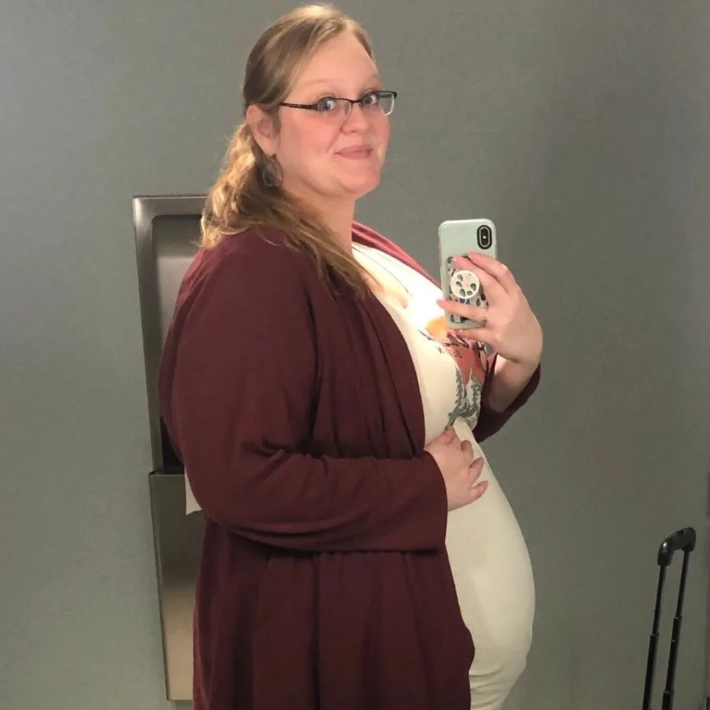 plus size pregnancy at 24 weeks