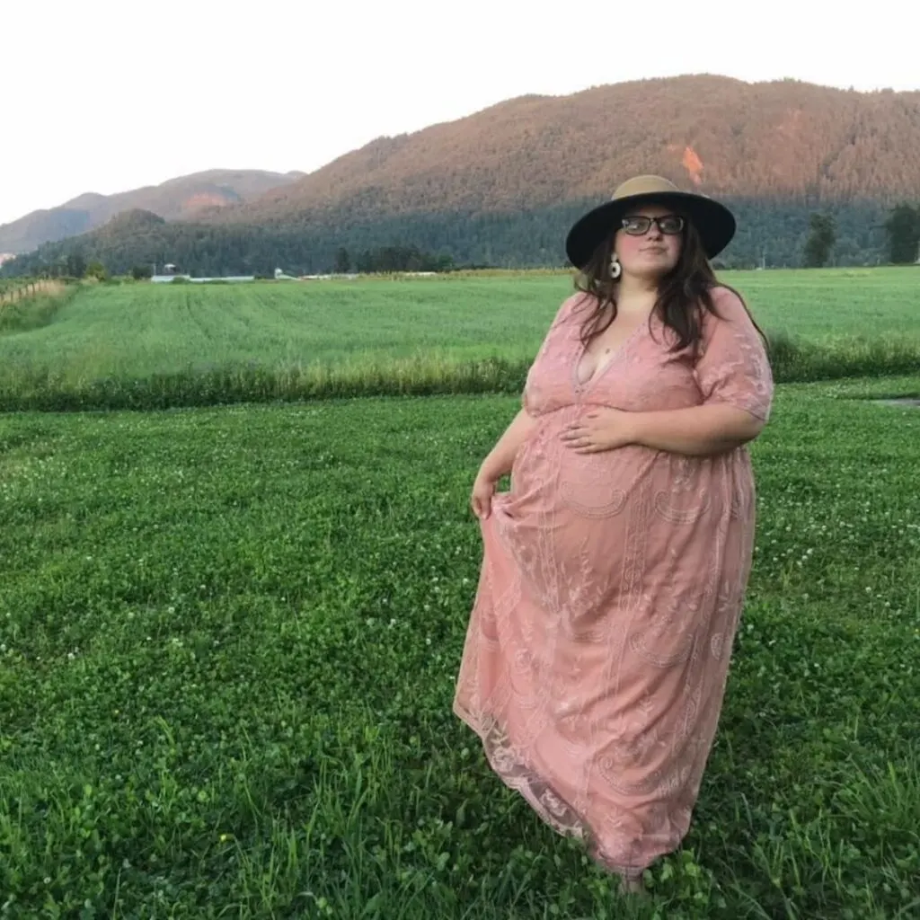 plus size pregnancy at 28 weeks