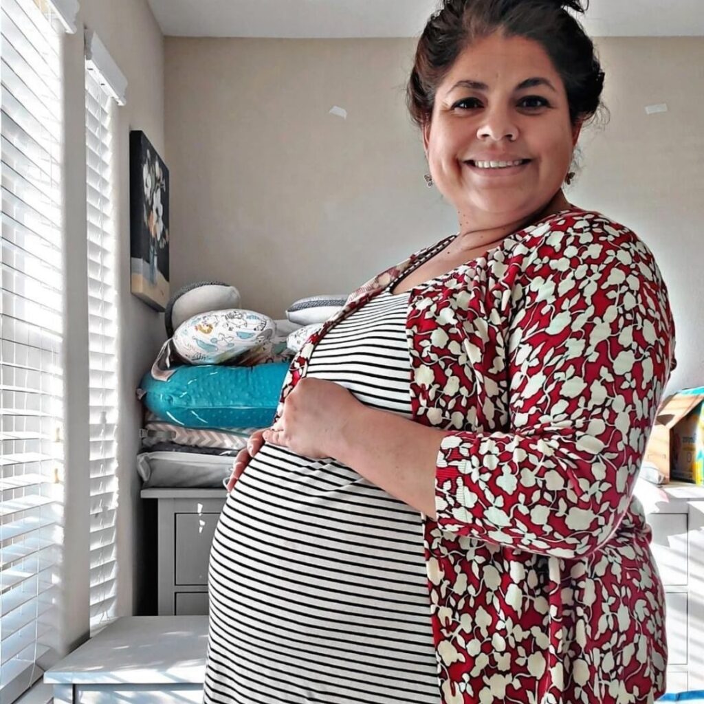 plus size pregnancy at 36 weeks