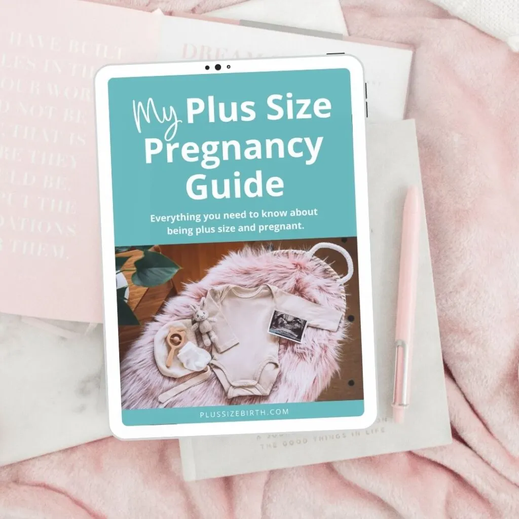 What to expect in a plus size pregnancy