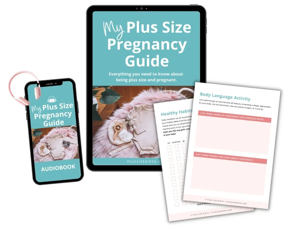 plus sized and pregnant guide