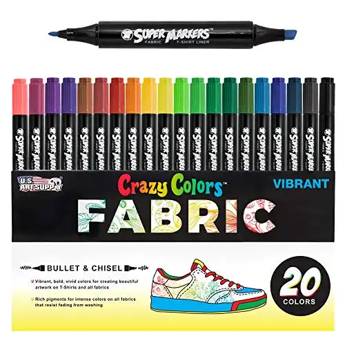 US Art Supply Super Markers 20 Unique Colors