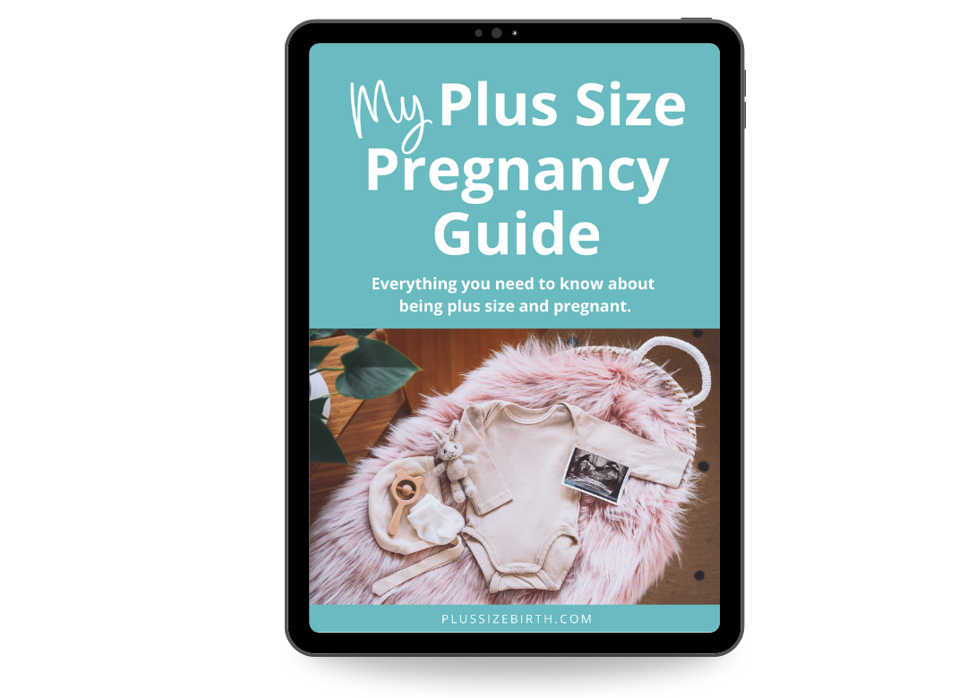 My Plus Size Pregnancy Guide Book