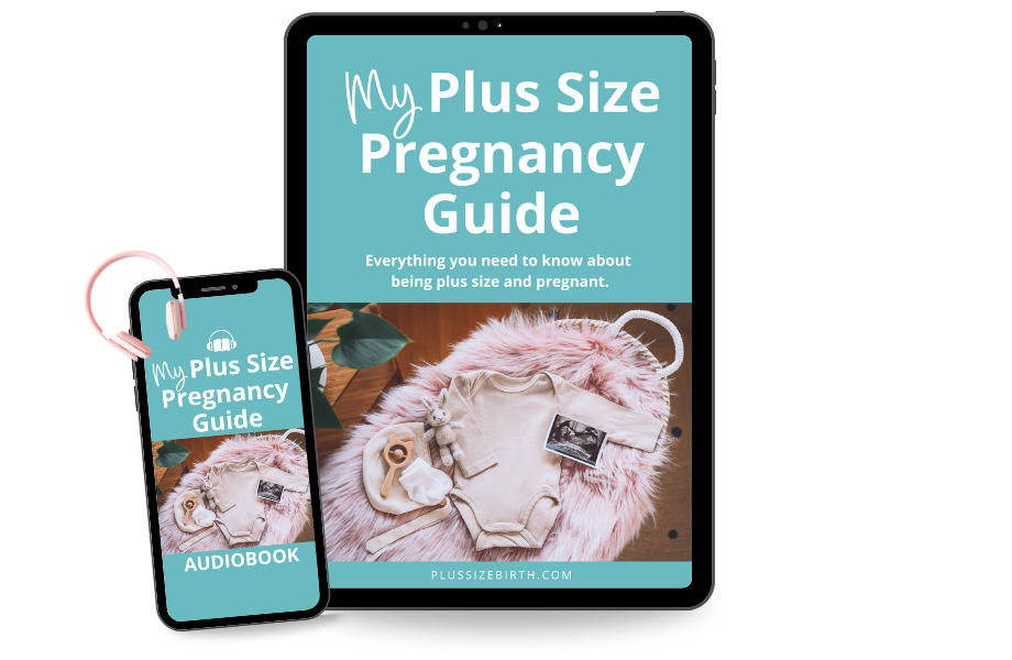 My Plus Size Pregnancy Guide and audiobook